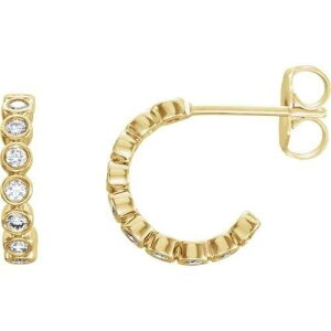 14K�C�G���[�S�[���h�̃_�C�������h�x�[���Z�b�g�t�[�v�C�������O�i���v1/3�J���b�g�j