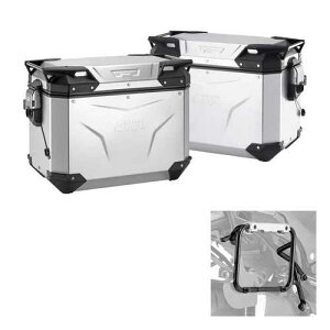 GIVI Outback Evo Smart �X�[�c�P�[�X�Z�b�g ���}�n 700 XTZ Keep 2019-202�p �A���}�C�g���H