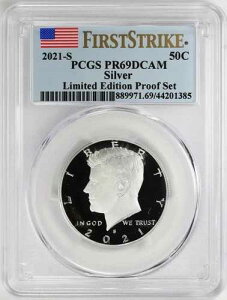 2021-S �P�l�f�B �n�[�t�_���[ LE �V���o�[ �v���[�t�Z�b�g PCGS PR69 DCAM �f�B�[�v�J���I 50�Z���g