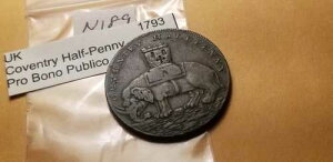 �C�M���X UK 1793 �R�x���g���[ ���f�B �S�f�B�o �E�H���b�N�V���[ �n�[�t �y�j�[ �g�[�N�� Id11�B