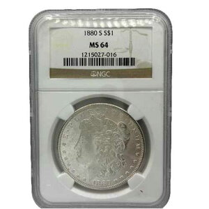 1880�N S �����K���E�_���[ MS64 NGC 90% �V���o�[
