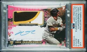 2021 TOPPS INCEPTION �W�F�C�N�E�N���l�����[�X #JC �I�[�g�p�b�` �}�[���^ /75 PSA 9 POP 2
