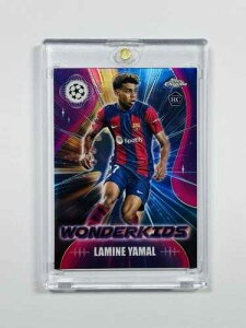 2024 TOPPS CHROME LAMINE YAMAL #WK-3 �����_�[�L�b�Y ���[�L�[