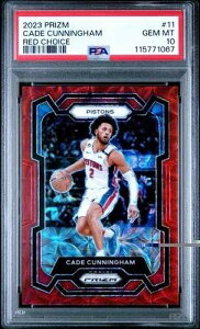 2023 Prizm Cade Cunningham #11 ���b�h�`���C�X/88 PSA 10-