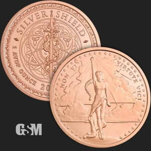 ���b�g 10 x 1 �I���X Non Vi Virtute Vici Copper Round 2026