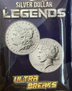 2024�N PCGS ULTRA BREAKS MS70 �V���o�[�_���[ �����K�� �s�[�X ���W�F���h ���J���p�b�N�R�C��