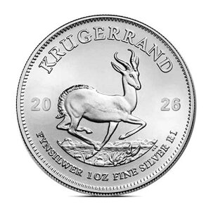 2026 1�I���X ��A�t���J Krugerrand �V���o�[�R�C�� (BU )-