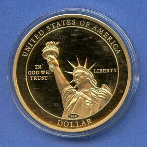 Presidential Trial Dollar Teddy Roosevelt 2�C���` �v���[�t���_�� 24K �Ӓ菑�t��-