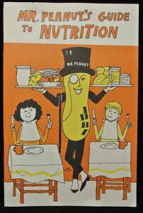 1970 �N��� Mr. Peanut's Guide to Nutrition �u�b�N���b�g - 32 �y�[�W-�ǍD -