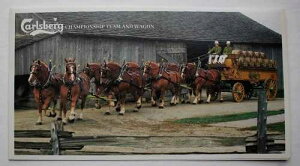 VTG Carlsberg Championship Team & Wagon & Mare & foal �L���J�[�h-