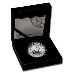 2022�N ��A�t���J������ Krugerrand 1�I���X �v���[�t �V���o�[ �R�C�� ( �J�v�Z�� �� CoA )-