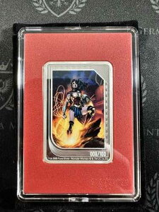 2025�N �A�S�� The Art of DC Comics �g���[�f�B���O�R�C�� 1�I���X �V���o�[ �v���[�t �����_�[�E�[�}�� #8-