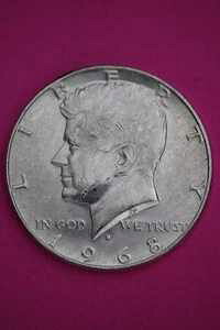 1968�N D 40% ��n�� BU �P�l�f�B �n�[�t�_���[ �~���g�Z�b�g��� Exact Coin Tom 39