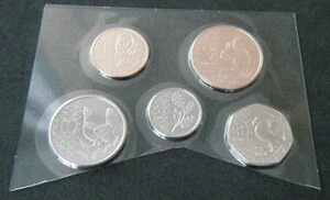 2024 Royal Mint Definitive BUNC 5�R�C���Z�b�g 1p����20p-