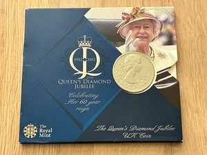 2012 Royal Mint Diamond Jubilee 60���N�L�O�R�C���p�b�N (33024)-