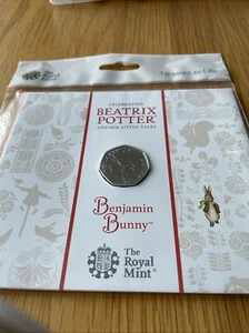 2017 Beatrix Potter �x���W���~���o�j�[ 50p BU�R�C�� ���C�����~���g�V�[���p�b�N-