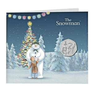 2025 The Snowman 50p 50�y���X �R�C�� BU ���C���� �~���g �p�b�N-