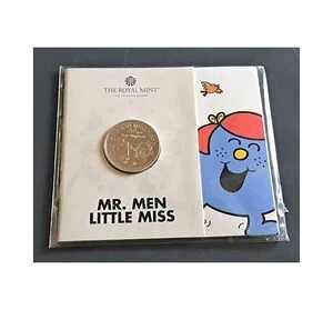 Royal Mint 2020 Mr Men Little Miss 50�N �p�� ?5 �u�����A���g ������ �R�C��-