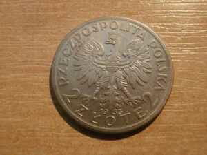 2 �Y�E�H�e 1933 �ARZECZPOSPOLITA POLSKA�A�V���o�[�A�|�[�����h