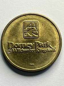 ���ADorney Park & Wildwater Kingdom Arcade Token Allentown, PA (obsolete) #te1-