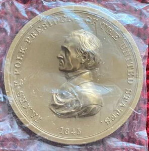 James K. Polk 1845 �哝�̕��a���_��-�� 3�C���` US �����u�����Y-