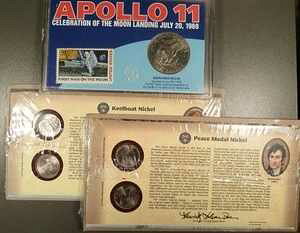 Apollo 11 �R�C��/�X�^���v�Z�b�g�A2004�N �L�[���{�[�g & 2004�N �s�[�X���_�� �j�b�P�� P & D �~���g-