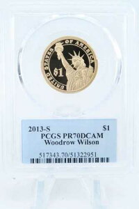 2013�N-S PCGS PR70DCAM Woodrow Wilson �哝�� �h�� �v���[�t-