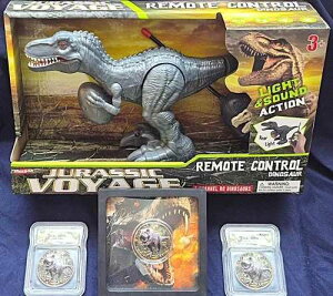 �W�����V�b�N�E���[���h RC T-REX 3�Z�b�g�A1�I���X���� .999 ���F ICG MS70 UHR T-REX
