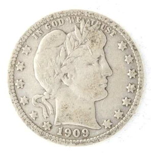 United States 1909-D �o�[�o�[�w�b�h�N�H�[�^�[ 25C 90% �V���o�[ �f���o�[ �~���g �R�C��-