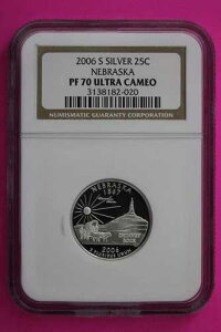 2006�N S PF 70 �l�u���X�J�B��� 25�Z���g�d�� NGC�Ӓ�ς� �X���u 387