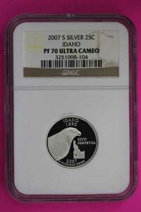 2007�N S PF 70 �A�C�_�z�B��� 25�Z���g�d�� NGC�Ӓ�ς� �X���u���� 462