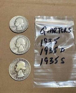 1935�N���V���g���E�N�H�[�^�[ PDS�F1935P 1935D 1935S - 1�N�Ԃ̋��3���Z�b�g