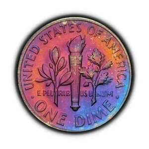 �č��B 1966�N�A10�Z���g-Roosevelt Dime�AFDR�ASMS�A�T���t�����V�X�R AT 1 -
