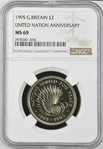 1/0 TOP POP - 1995�N �C�M���X 2�|���h ���A�n�݋L�O NGC MS 69
