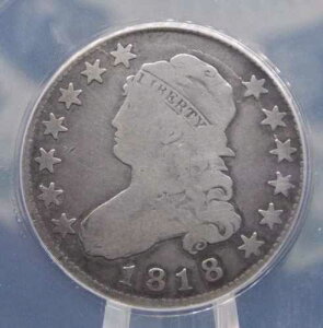 1818 �L���b�v�h �o�X�g �V���o�[ �N�H�[�^�[ 25�Z���g ANACS G6 �ڍ� #176 �ǍD ECC&C, Inc.