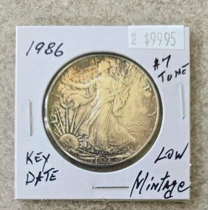 1986�N �V���o�[ �A�����J�� �C�[�O�� �R�C�� BU ���j�[�N�ȃi�`�������g�[�� 1�I���X US$1 ������