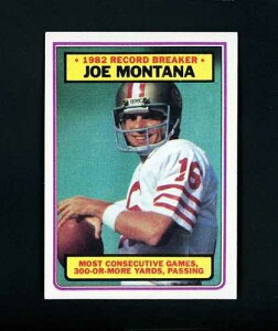 �W���[�E�����^�i 1983 Topps Record Breaker (HOF) �T���t�����V�X�R�E�t�H�[�e�B�i�C�i�[�Y #4 NM-MT