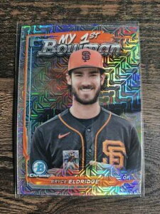 2024 Bowman Chrome M1B-1 BRYCE ELDRIDGE My First Mojo �T���t�����V�X�R