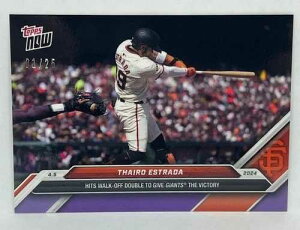2024 Topps Now #40 �^�C���E�G�X�g���[�_ �T���t�����V�X�R�E�W���C�A���c �p�[�v���p������ 01/25