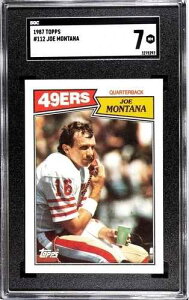 1987 Topps - �W���[�E�����^�i #112 - QB �T���t�����V�X�R�E49ers �a������ - SGC NM 7