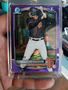 2025 Bowman Chrome - Bo Davidson �p�[�v�� Pulsar /250 ����Bowman