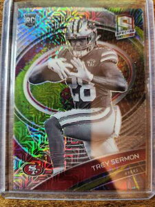 2021 Panini Spectra Trey Sermon Meta Prizm 10/25 ���[�L�[ #229 �T���t�����V�X�R 49ers