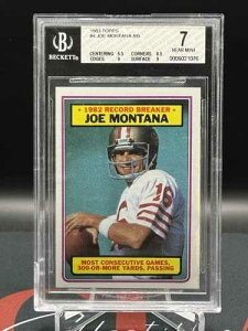 1983�N Topps Record Breaker �W���[�E�����^�i #4 BGS 7 �j�A�~���g �a������ �T���t�����V�X�R�E49ers