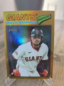 �E�B���[�E�A�_���X 2026 Topps Heritage Chrome Gold #327 #d26/50 �T���t�����V�X�R�E�W���C�A���c
