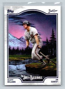 2025 Topps X Bob Ross The Joy of Baseball #51 �}�b�g�E�E�B���A���Y PR/35 �T���t�����V�X�R�E�W���C�A���c