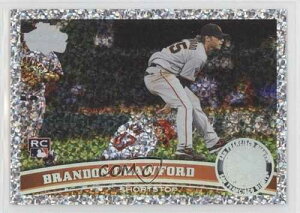 2011 Topps Update Platinum Diamond Anniversary Brandon Crawford #US234 1hm6