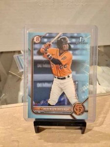 2022 Bowman Aeverson Arteaga 1st Sky Blue Paper /499 | �T���t�����V�X�R�E�W���C�A���c