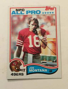 1982�N Topps �t�b�g�{�[���J�[�h #488 �W���[�E�����^�i �T���t�����V�X�R�E�t�H�[�e�B�i�C�i�[�Y NMMT