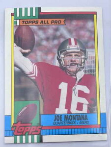 �W���[�E�����^�i 1990 Topps All-Pro #? �T���t�����V�X�R�E49ers �a������QB ���B���e�[�WNFL�J�[�h
