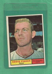 1961 Topps S.F. Giants Eddie Fisher # 366 NM-MT ��o�� !!!!